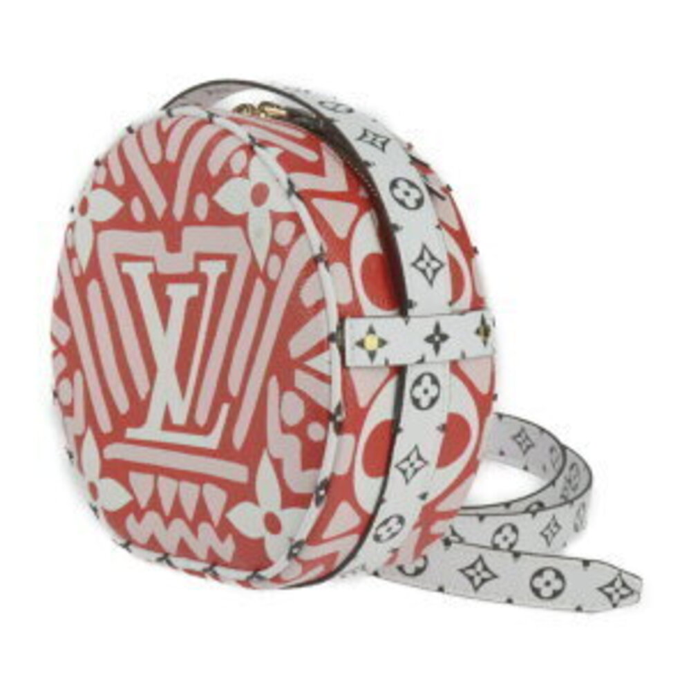 Louis Vuitton Chapeau red Giant multicolor Bag Souple Crafty LV crossbody pink